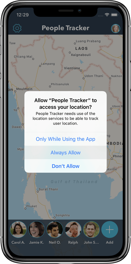 People Tracker - GPS Location App